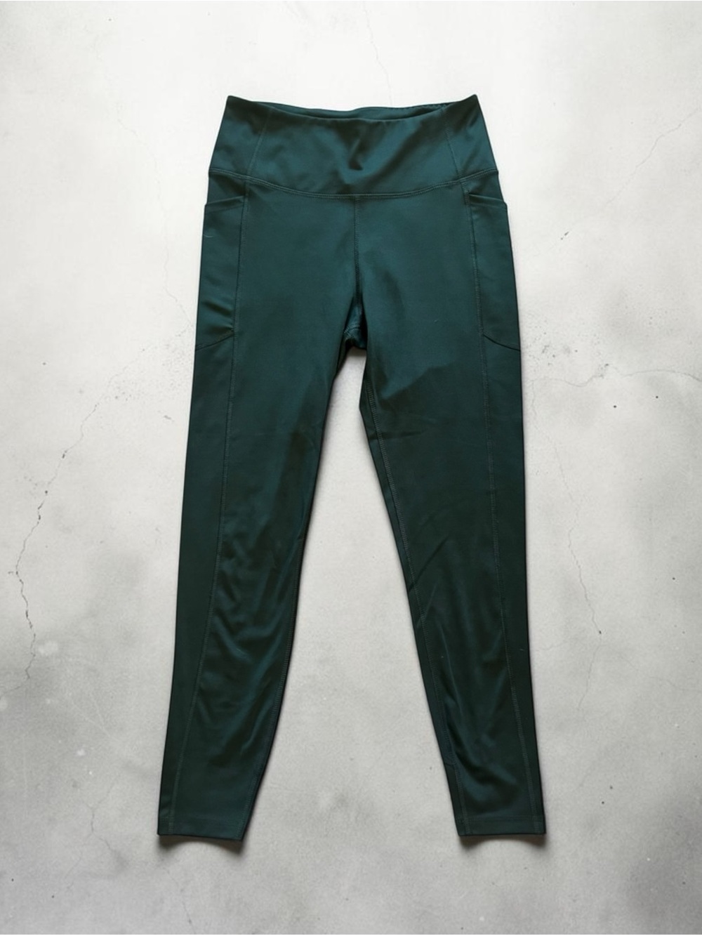 Victoria's Secret High-Waist Legging in Forest Green